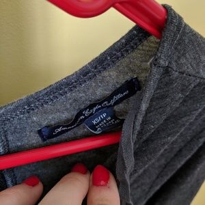 American eagle outfitters shirt with black lace